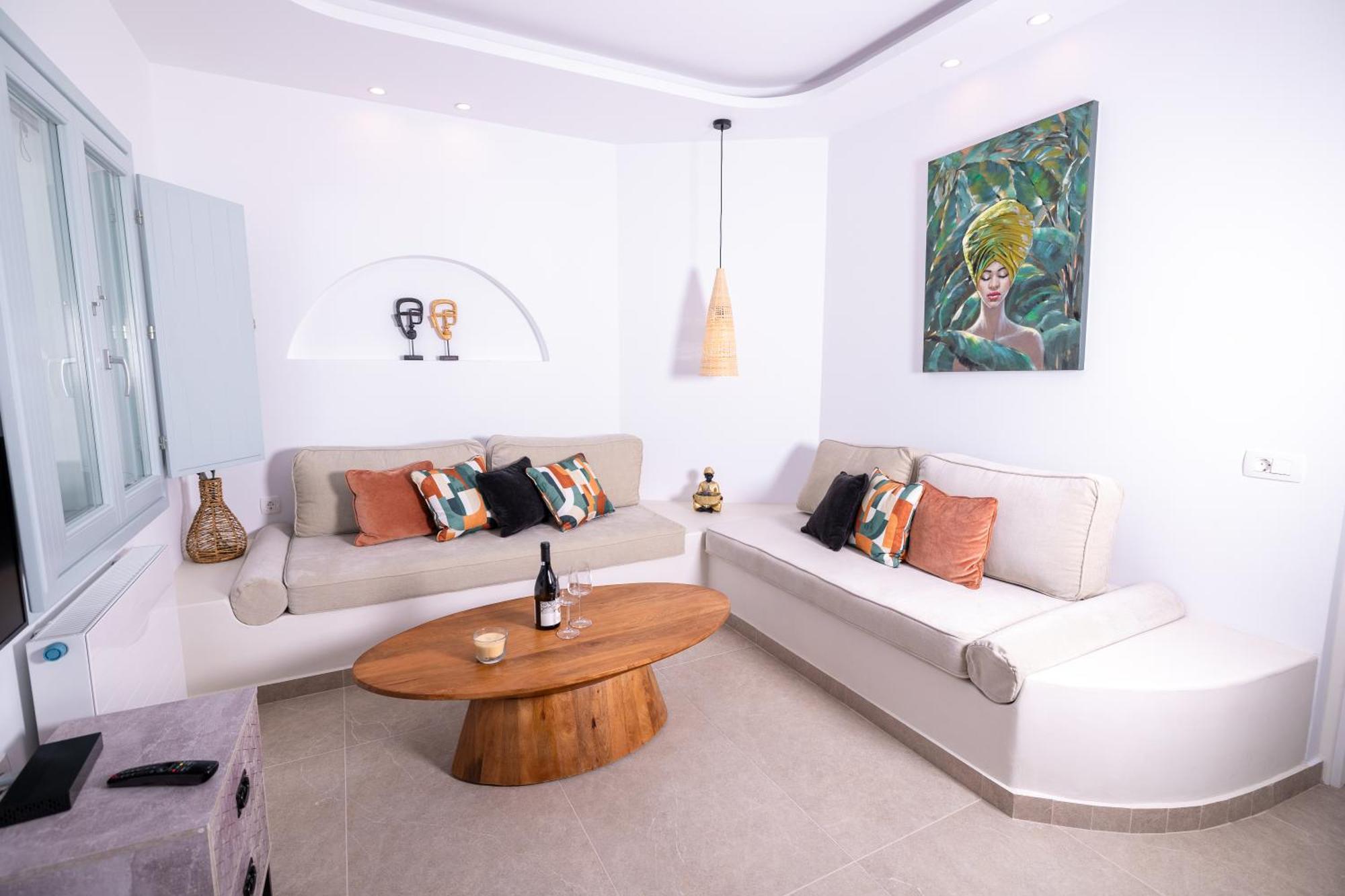 Sn Santorini Apartments Kamári Esterno foto
