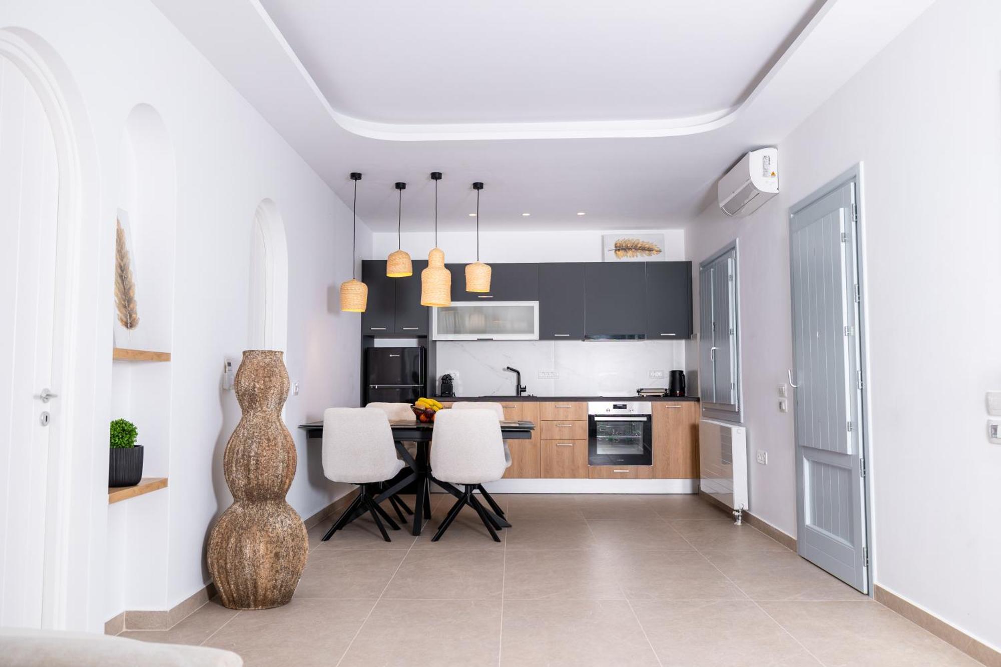 Sn Santorini Apartments Kamári Esterno foto