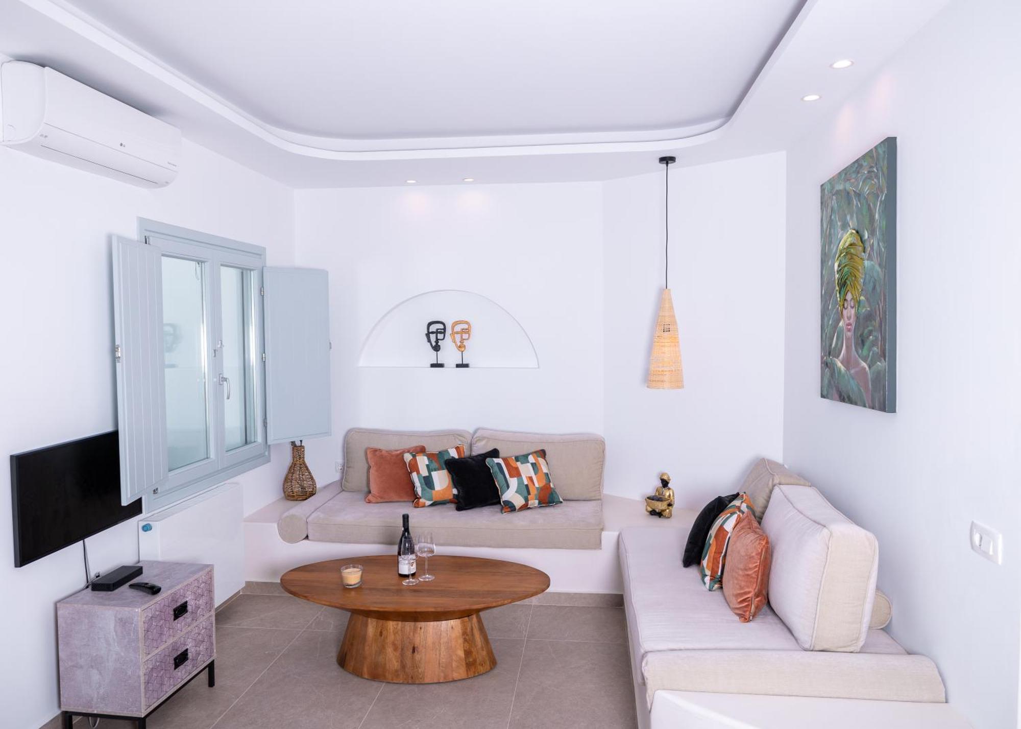 Sn Santorini Apartments Kamári Esterno foto